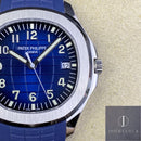 Fábrica 3K - Patek Philippe Aquanaut 5168G-001 Mostrador Azul