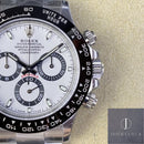 Fábrica Clean - Rolex Cosmograph Daytona M116500LN-0001 Mostrador Branco
