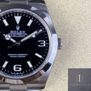Fábrica JVS - Rolex Explorer M224270-0001 Mostrador Preto