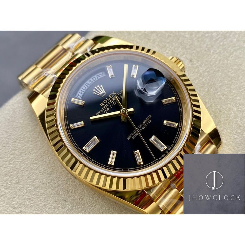 Rolex Day Date M228238-0002 Mostrador Prata Tamanho 40mm