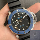 Fábrica VS - Panerai Submersible  PAM01209 Preto Tamanho do Mostrador 42mm