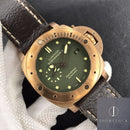 Fábrica VS - Panerai Submersible PAM00382 Bronze Material Tamanho 47mm