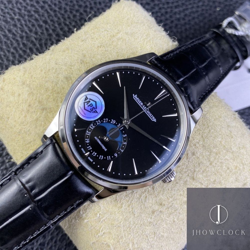 Fábrica APS - Jaeger LeCoultre Master 1368471 Mostrador Preto