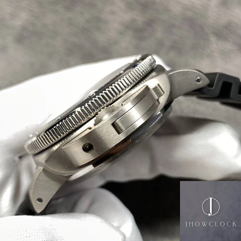 Fábrica VS - Panerai Submersible PAM00389 Mostrador Preto Tamanho 47mm