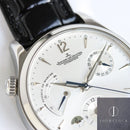 Fábrica ZF - Jaeger-LeCoultre Master Geographic 1428421 Mostrador Prateado