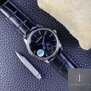 Fábrica APS - Jaeger LeCoultre Master 1368471 Mostrador Preto