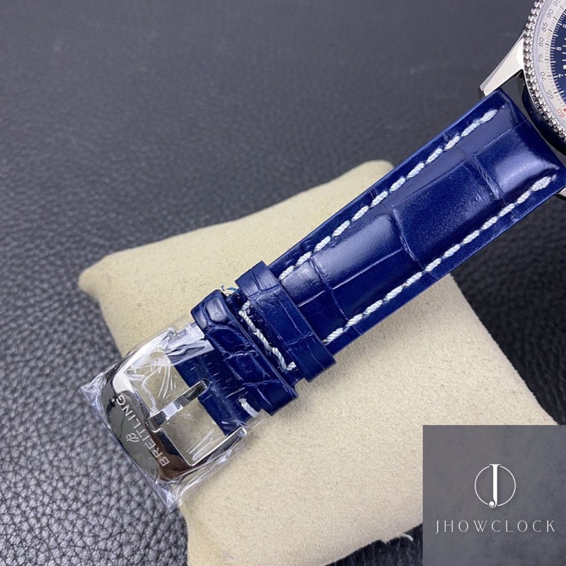 Fábrica V7 - Breitling Navitimer A17326211C1P3 Mostrador Azul