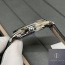 Fábrica APS - Jaeger LeCoultre Master 1368430 Mostrador Prateado