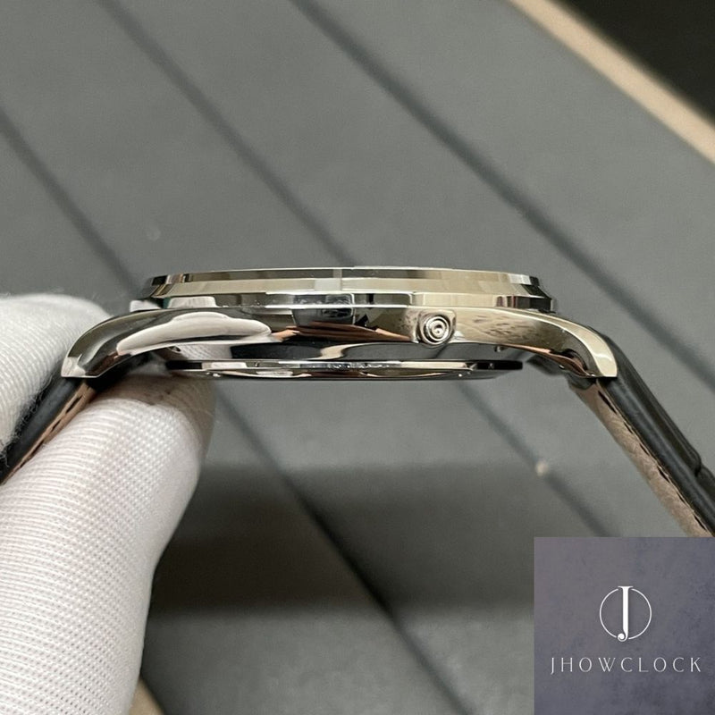 Fábrica APS - Jaeger LeCoultre Master 1368430 Mostrador Prateado