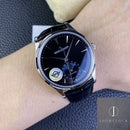 Fábrica APS - Jaeger LeCoultre Master 1368471 Mostrador Preto