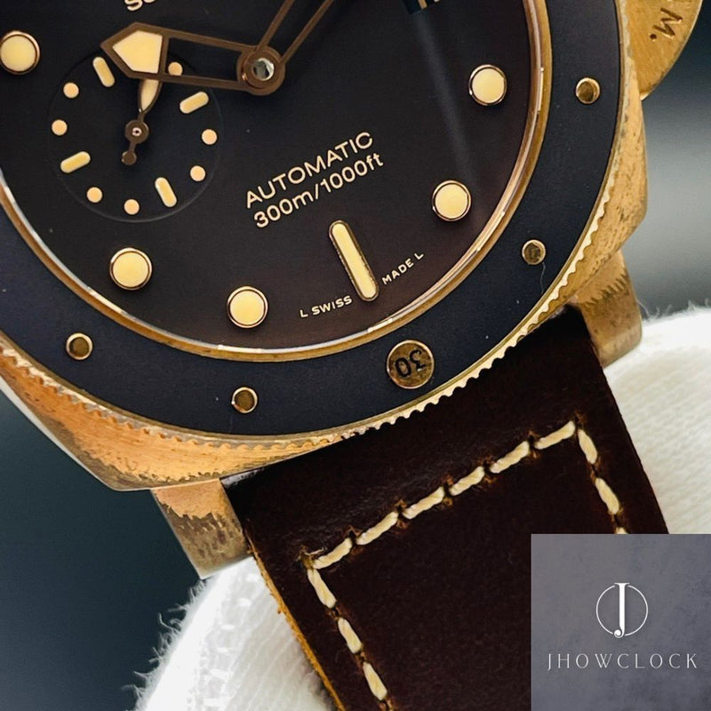 Fábrica VS - Panerai Submersible PAM00968 Bronze Material Tamanho 47mm