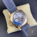 Fábrica VS - Panerai Submersible PAM01074 Mostrador Azul Fosco Bronze Tamanho 42mm