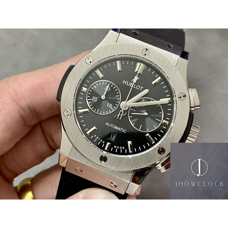 Fábrica HB - Hublot Classic Fusion 521.NX.1171.RX Mostrador Preto