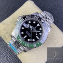 Fábrica Clean - Rolex GMT Master II M126720VTNR-0002 Mostrador Preto 3285