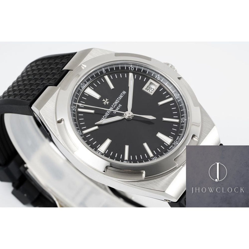 Fábrica PPF - Vacheron Constantin Overseas 4500V Pulseira De Borracha Preta