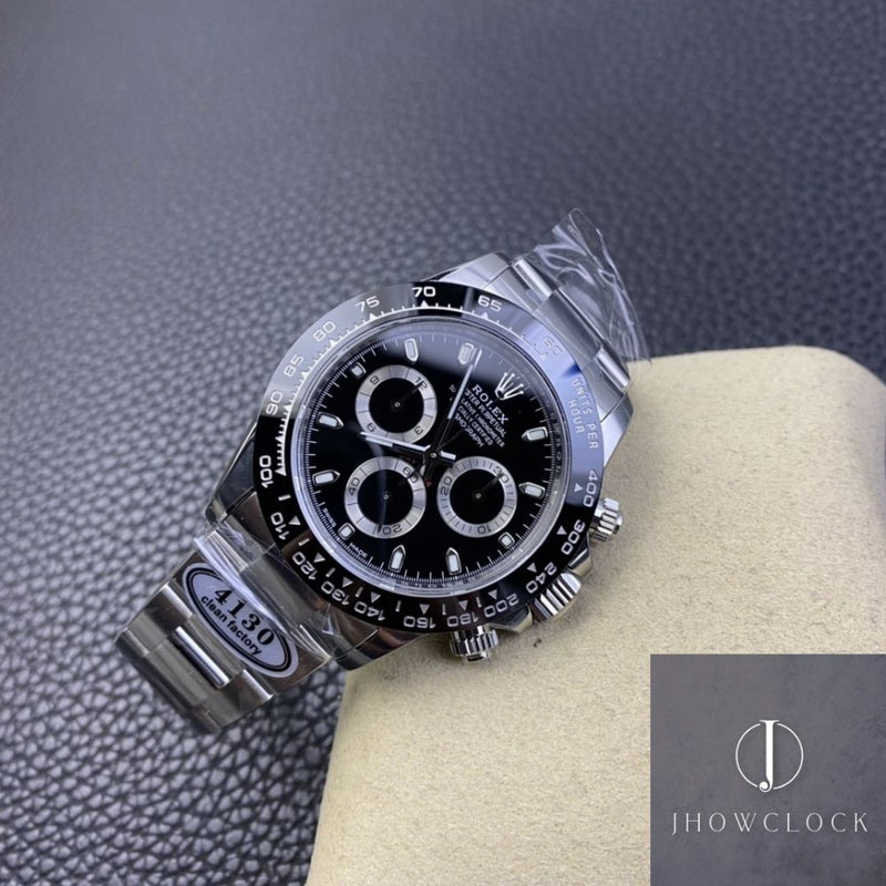 Fábrica Clean - Rolex Cosmograph Daytona M116500LN-0002 Mostrador Preto