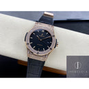 Fábrica HB - Hublot Classic Fusion 511.OX.1181.LR.1704 Relógio de Ouro Rosa com Diamantes