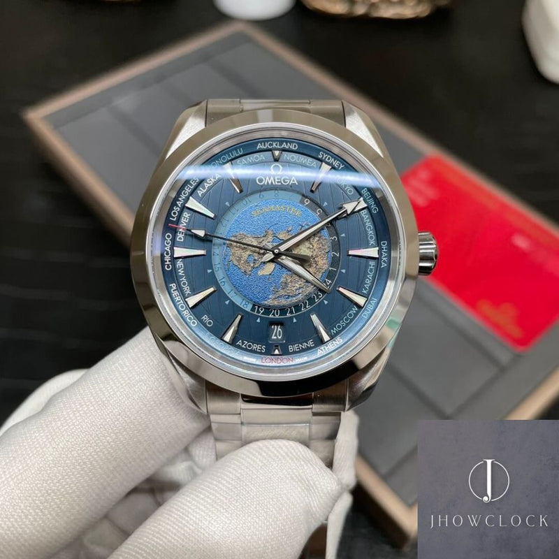 Fábrica VS - Omega Seamaster 220.10.43.22.03.001 Mostrador Azul