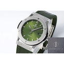 Fábrica HB - Hublot Classic Fusion 511.NX.8970.LR Mostrador Verde