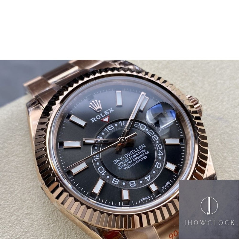 Fábrica Noob - Rolex Sky Dweller M326935-0007 Rose Gold