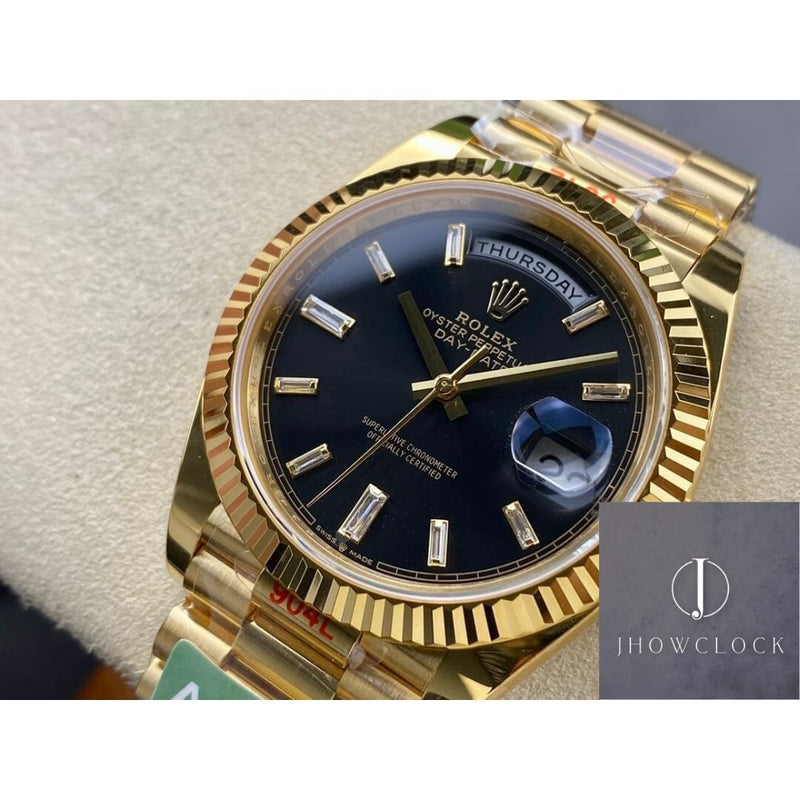 Rolex Day Date M228238-0002 Mostrador Prata Tamanho 40mm