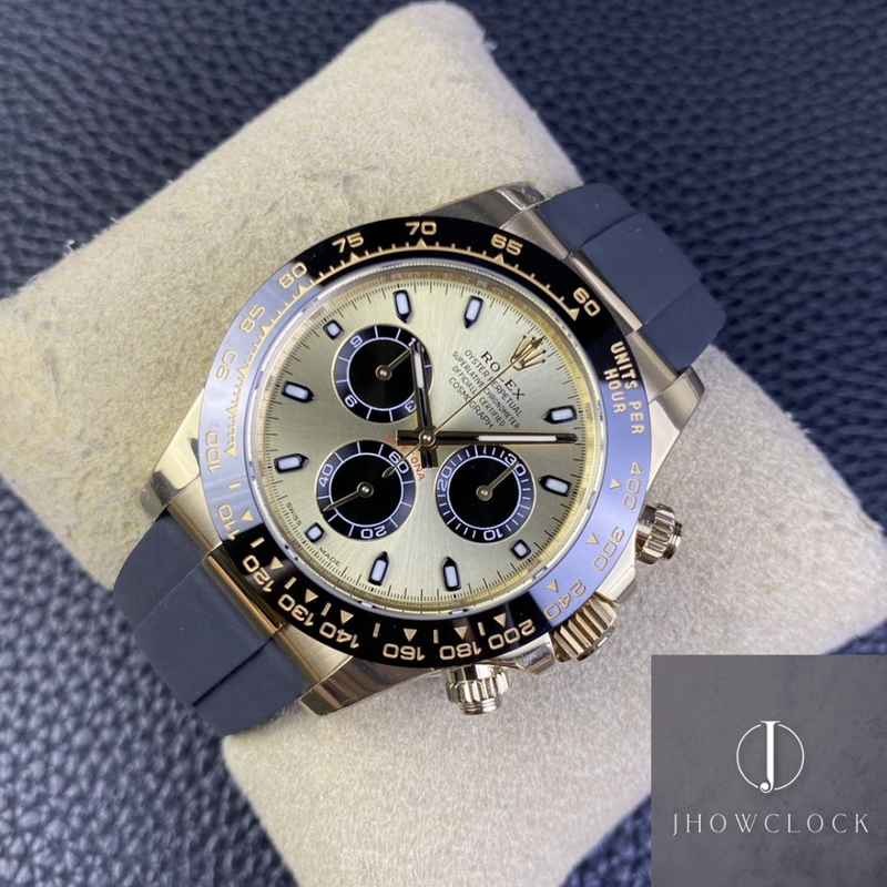 Fábrica BT - Rolex Cosmograph Daytona M116518LN-0048 Mostrador Panda Champagne