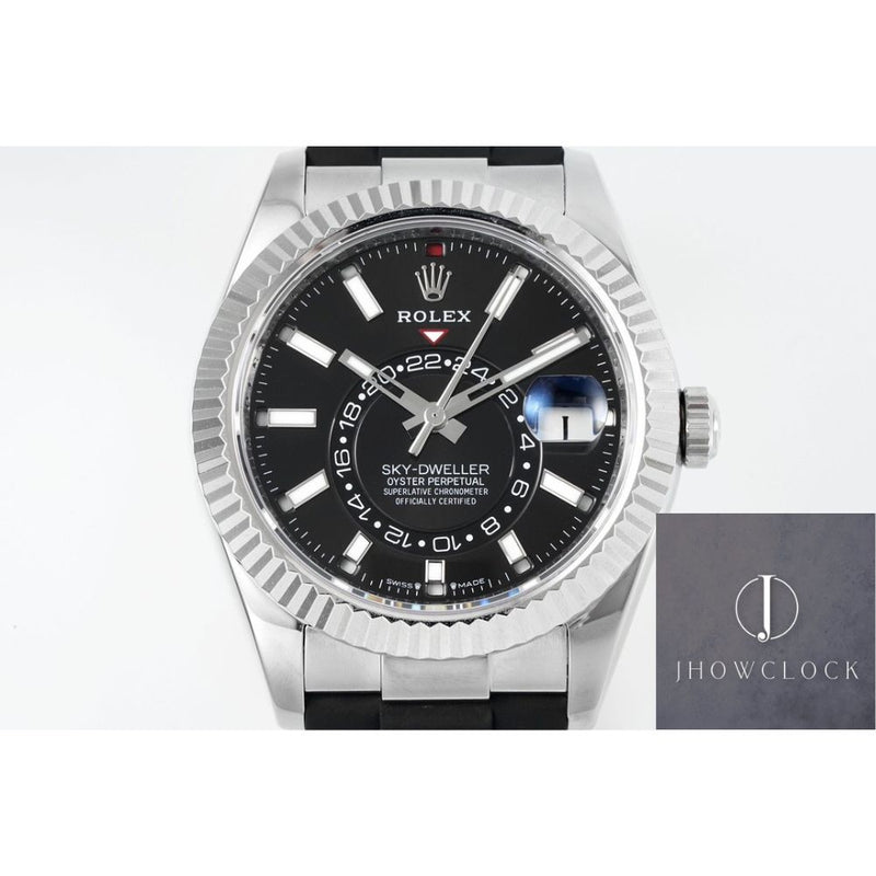 Fábrica ZF - Rolex Sky Dweller M336239-0002 Mostrador Preto