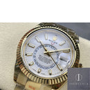 Fábrica Noob - Rolex Sky Dweller M326938-0005 Mostrador Branco