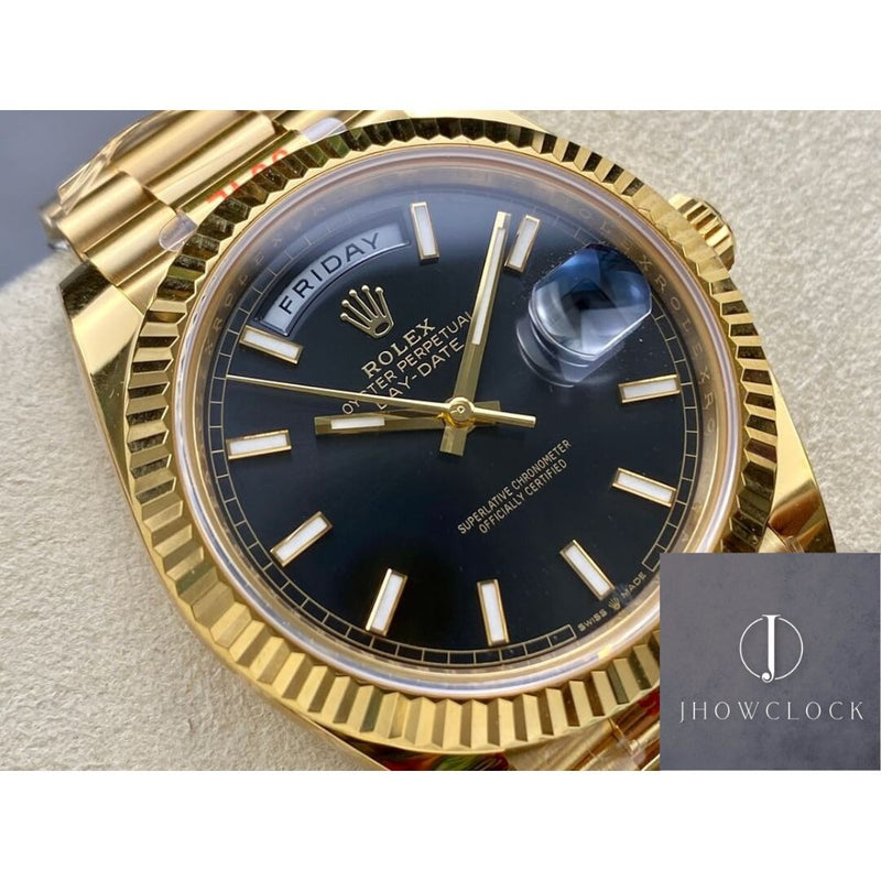 Rolex Day Date M228238-0002 Mostrador Prata Tamanho 40mm