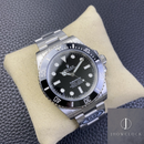 Fábrica Clean - Rolex Submariner M124060-0001 Preto Tamanho do Mostrador 41mm