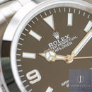 Fábrica EW - Rolex Explorer M124270-0001 Mostrador Preto tamanho 36mm