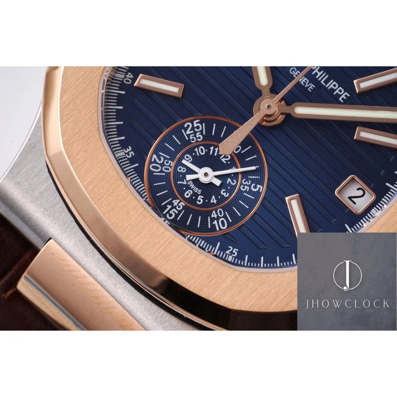 Fábrica 3K - Patek Philippe Nautilus 5980 Mostrador Azul