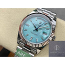 Rolex Day Date M228238-0002 Mostrador Prata Tamanho 40mm