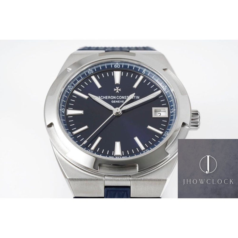 Fábrica PPF - Vacheron Constantin Overseas 4500V Pulseira de borracha azul