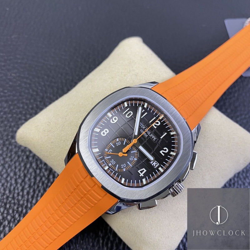 Patek Philippe Aquanaut 5968A-001 Mostrador Marrom