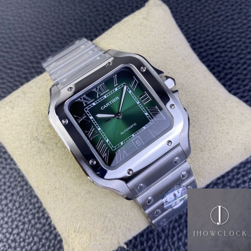 Fábrica BV - Cartier Santos WSSA0062 Verde Gradiente