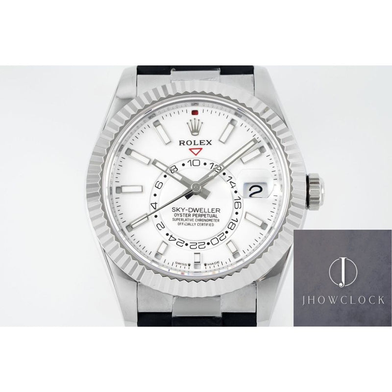 Fábrica ZF - Rolex Sky Dweller M336239-0003 Mostrador Branco