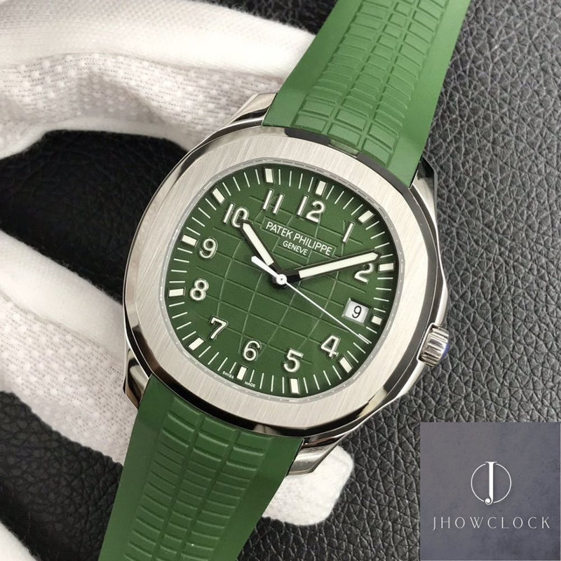 Fábrica 3K - Patek Philippe Aquanaut 5168G-010 Mostrador Verde