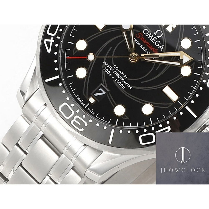 Fábrica VS - Omega Seamaster Diver 300M 210.22.42.20.01.004 Mostrador Preto