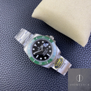 Fábrica Clean - Rolex Submariner M126610LV-0002 Mostrador Preto 41mm