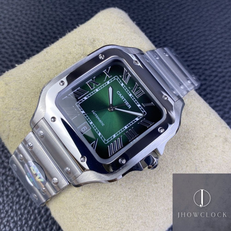 Fábrica BV - Cartier Santos WSSA0062 Verde Gradiente
