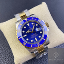 Fábrica Clean - Rolex Submariner 116613LB-0005 Tamanho do Mostrador Azul 40mm