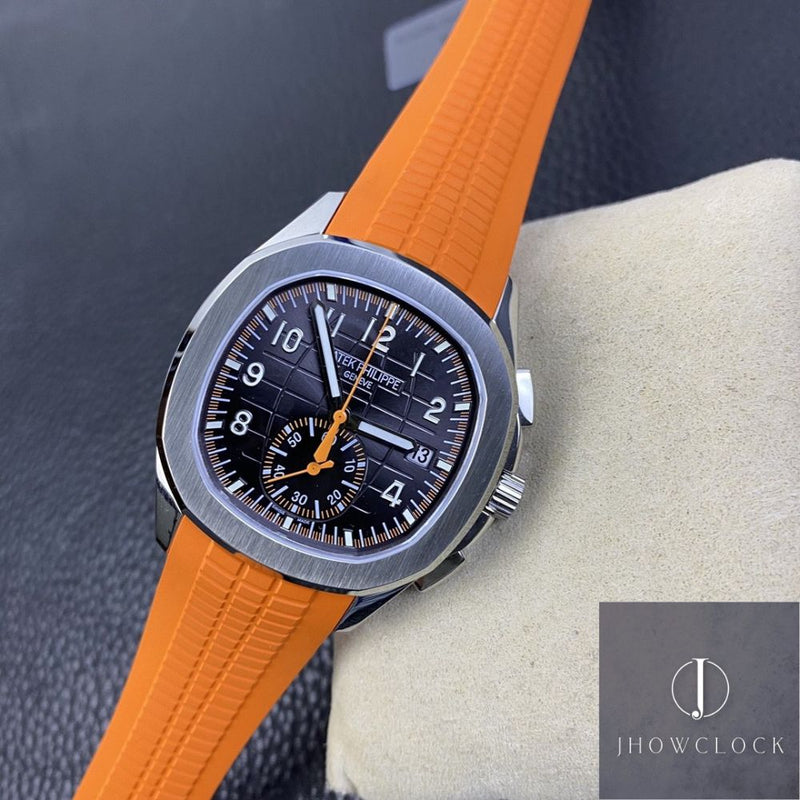 Patek Philippe Aquanaut 5968A-001 Mostrador Marrom