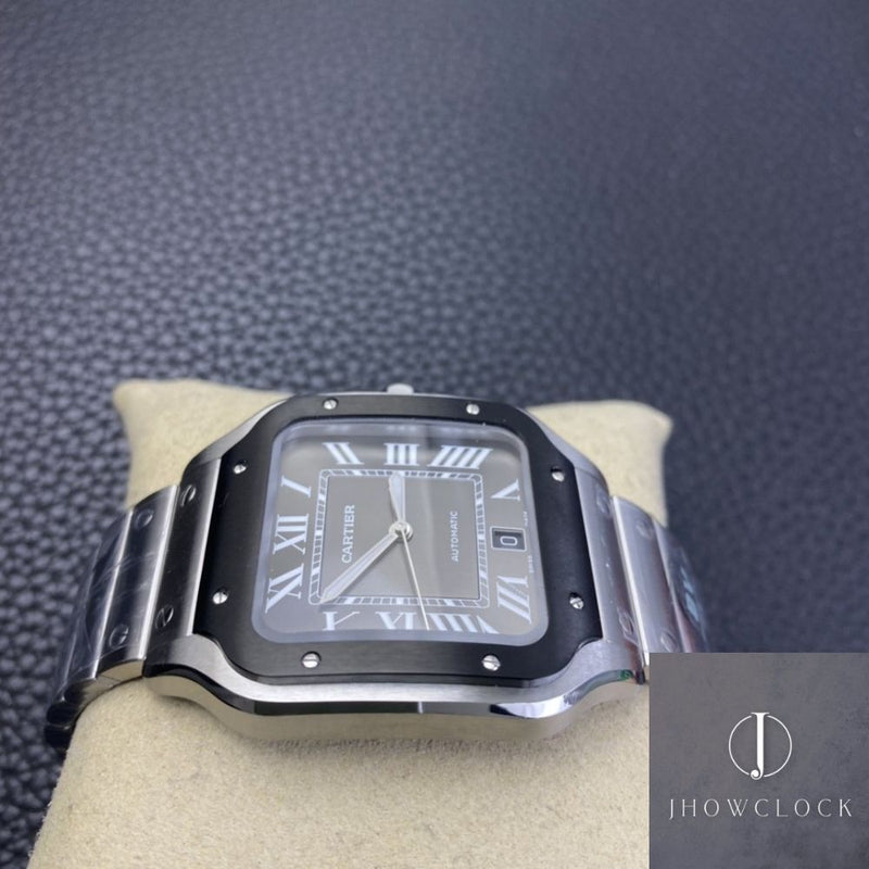 Fábrica BV - Cartier Santos WSSA0037 mostrador cinza