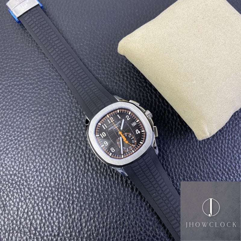 Patek Philippe Aquanaut 5968A-001 Mostrador Marrom