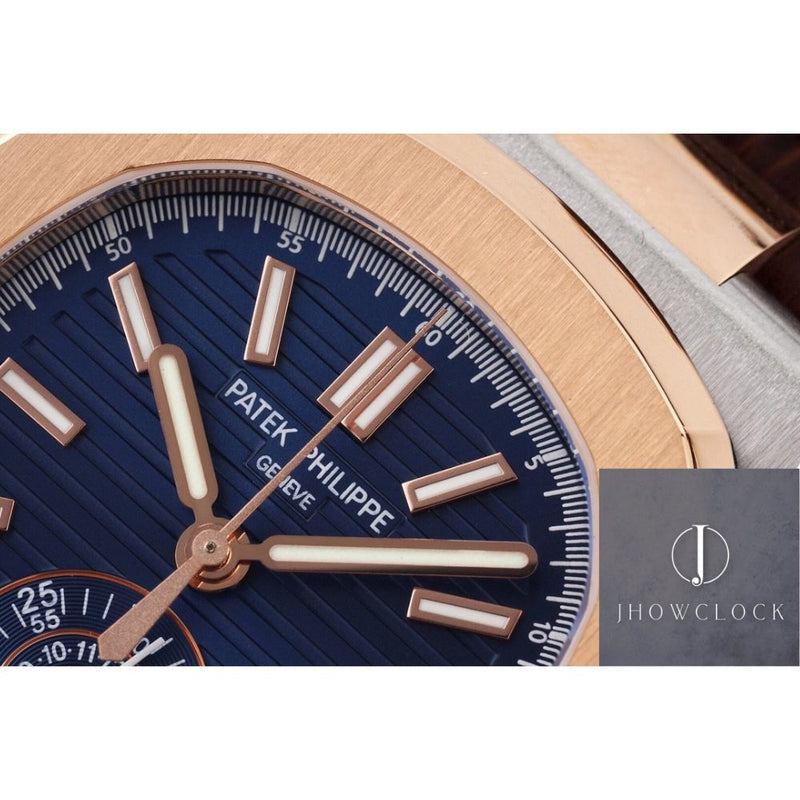 Fábrica 3K - Patek Philippe Nautilus 5980 Mostrador Azul