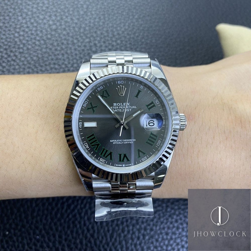 Fábrica Clean - Rolex Datejust M126334-0022 Série Tamanho 41mm