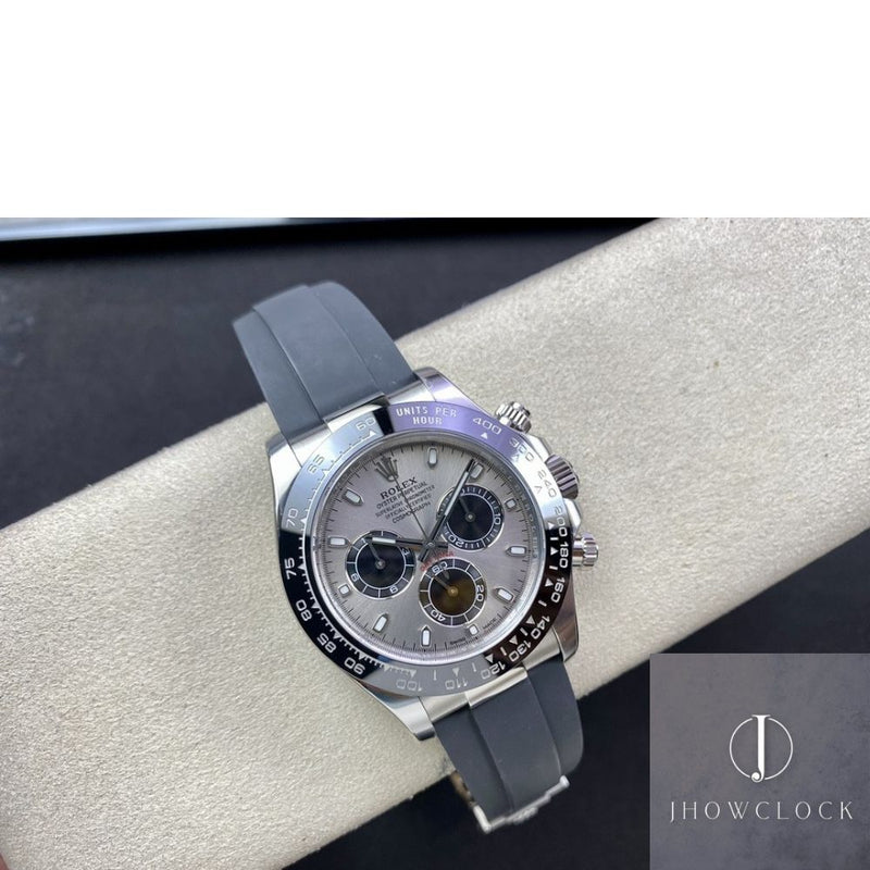 Fábrica Clean - Rolex Cosmograph Daytona M116519LN-0027 Mostrador Cinza