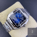 Fábrica BV - Cartier Santos WSSA0030 Gradiente Azul