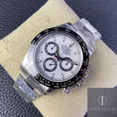 Fábrica Clean - Rolex Cosmograph Daytona M116500LN-0001 Mostrador Branco